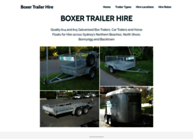 Boxertrailerhire.com.au