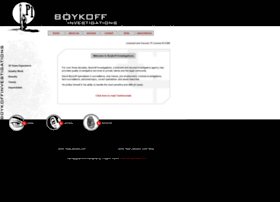 boykoffinvestigations.com
