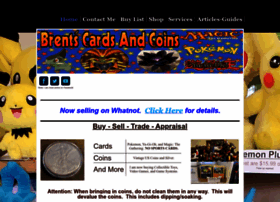 Brentscardsandcoins.com