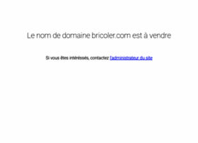 bricoler.com