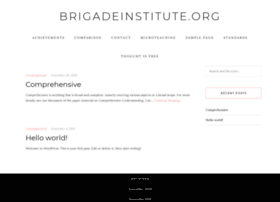 brigadeinstitute.org