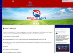 Britainforeurope.org