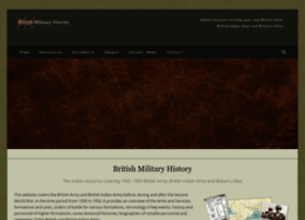 Britishmilitaryhistory.co.uk