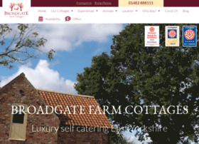 Broadgatefarmcottages.co.uk