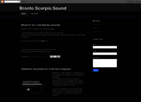Bronto-scorpio-sound.blogspot.com