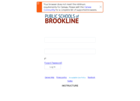Brookline.instructure.com