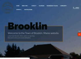 Brooklinmaine.com