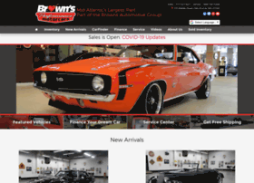 brownsperformancemotorcars.com
