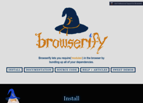 Browserify.org