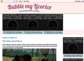 bubblemylicorice.blogspot.com