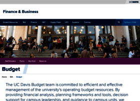 Budget.ucdavis.edu