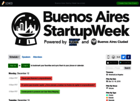 Buenosairesstartupweek2016.sched.com