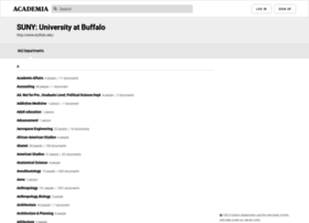 Buffalo.academia.edu