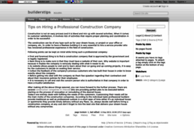 Buildersinfo.wikidot.com