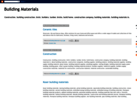 Buildingmaterials-site.blogspot.com