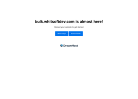 bulk.whitsoftdev.com