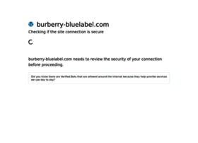 burberry-bluelabel.com
