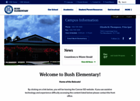 Bush.conroeisd.net