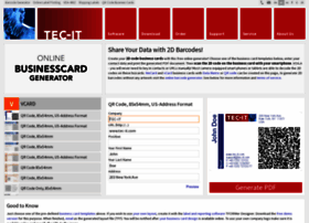 businesscards.tec-it.com