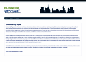 Businesscitypages.com