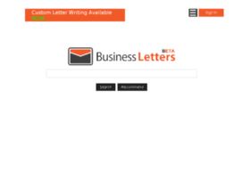 businessletters.com