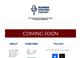 Businessstrategypodcast.com