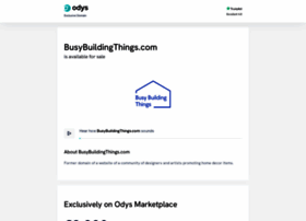 busybuildingthings.com
