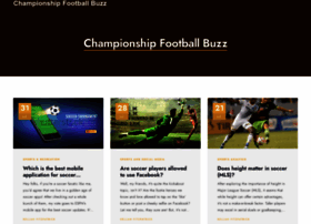 buzzinchampionshipfootball.co.uk