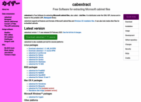 Cabextract.org.uk