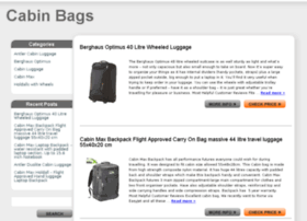 cabinbags.org.uk