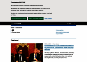 cabinetoffice.gov.uk