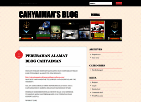 Cahyaiman.wordpress.com