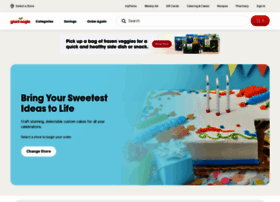 Cakes.gianteagle.com