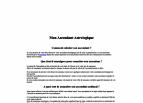 calcul-ascendant.fr