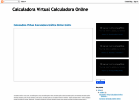 Calculadoravirtualonline.blogspot.pt