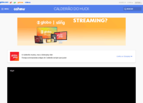 caldeiraodohuck.globo.com