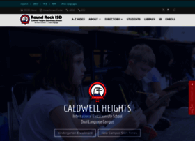 Caldwellheights.roundrockisd.org