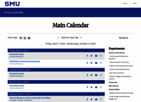 Calendar.smu.edu