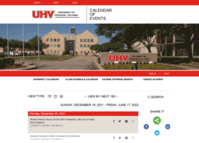 Calendar.uhv.edu