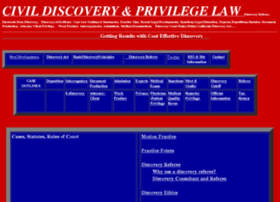 California-discovery-law.com