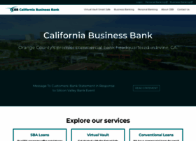 Californiabusinessbank.com