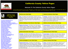 Californiacountyyellowpages.com