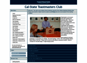 Calstate.toastmastersclubs.org