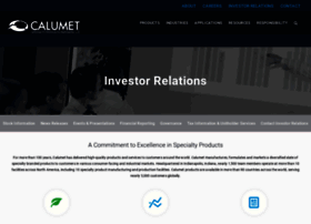 Calumetspecialty.investorroom.com