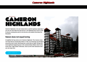 Cameron-highland-destination.com