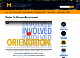 Campusinvolvement.umich.edu