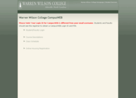 campusweb.warren-wilson.edu