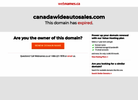 canadawideautosales.com