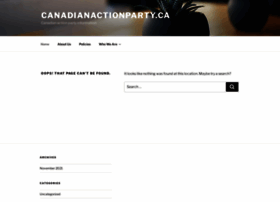 Canadianactionparty.ca