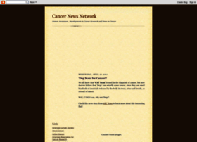 Cancernewsnetwork.blogspot.com